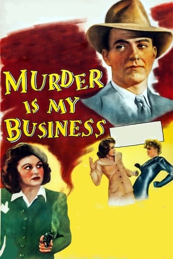 Poster för Murder Is My Business