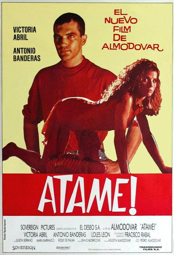 Póster de ¡Átame!