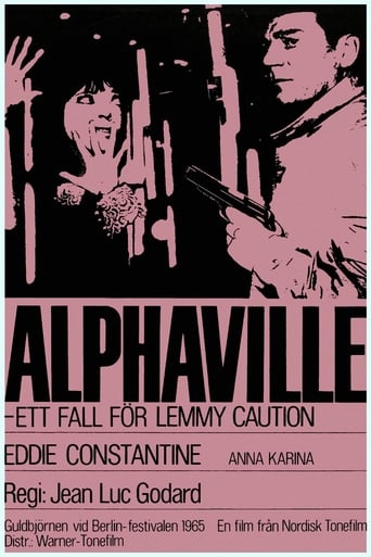 Poster för Alphaville  ett fall för Lemmy Caution