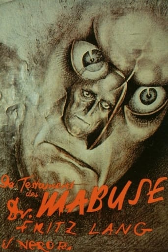 poster The Testament of Dr. Mabuse