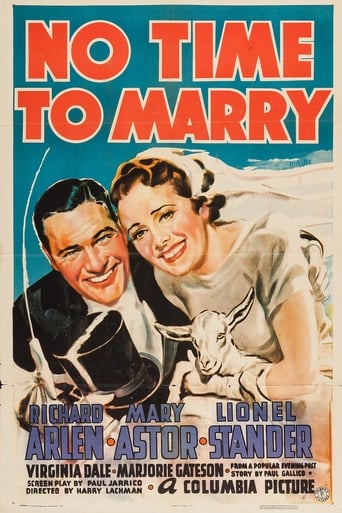 Poster för No Time To Marry