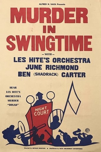 Poster för Murder in Swingtime