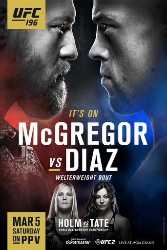 Poster för UFC 196: McGregor vs Diaz