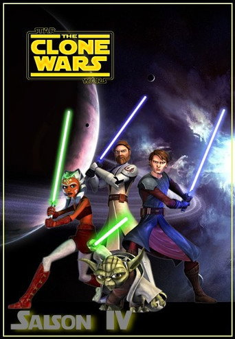 Star Wars : The Clone Wars - S4 - Épisode 2 : L'attaque gungan - Affiche