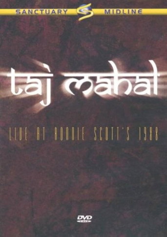 Taj Mahal – Live At Ronnie Scott's, 1988 poster