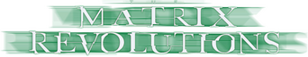The Matrix Revolutions logo