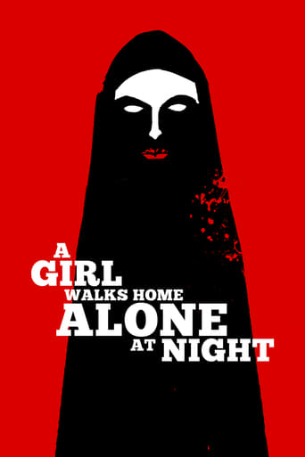 Movie poster: A Girl Walks Home Alone at Night (2014)