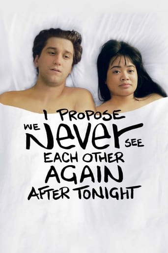 Poster of I Propose We Never See Each Other Again After Tonight