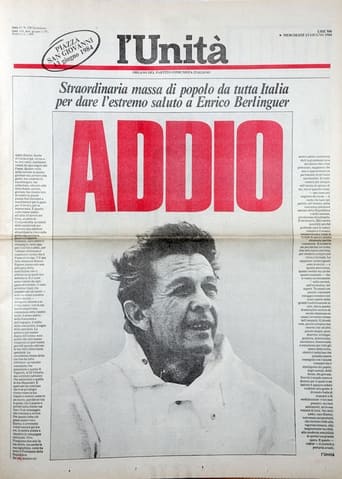Poster för L'addio a Enrico Berlinguer