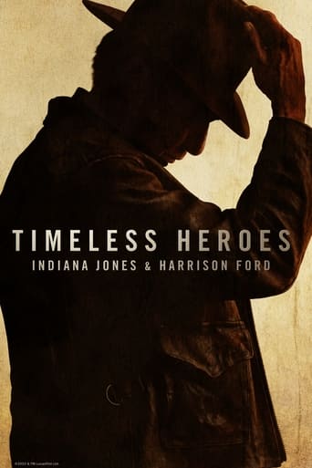 Movie poster: Timeless Heroes Indiana Jones and Harrison Ford (2023)