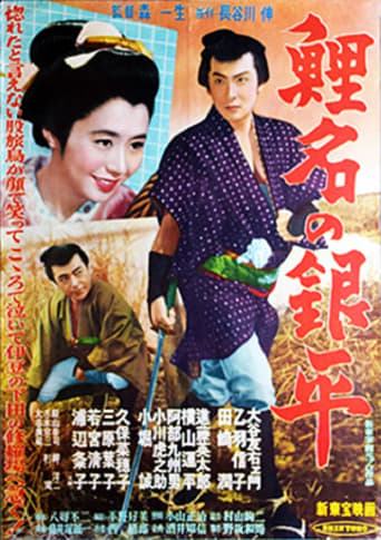 Poster of 鯉名の銀平