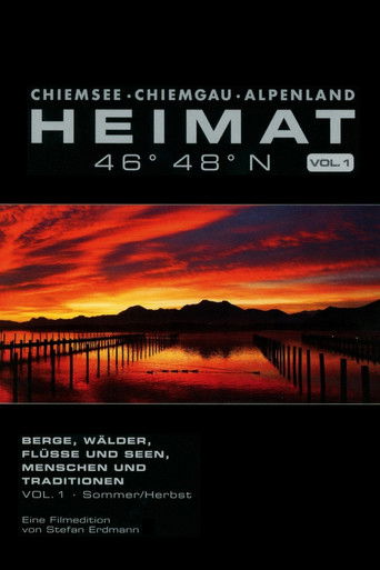 BAYERN - HEIMAT 46° 48° N - Chiemsee, Chiemgau, Alpenland poster