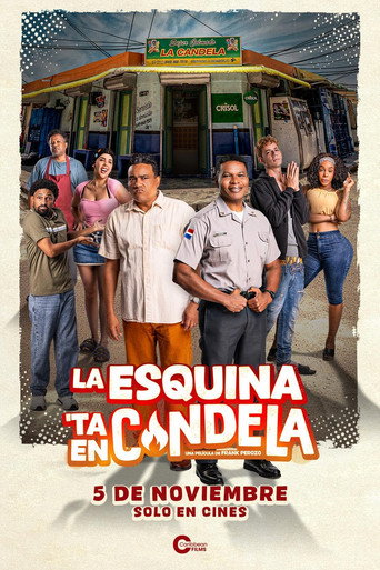 Poster film La Esquina tá en Candela