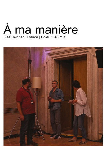À ma manière poster