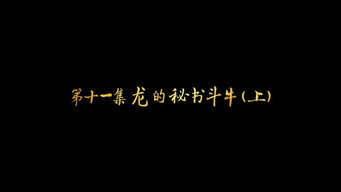 第11集 龙的秘书斗牛（上）