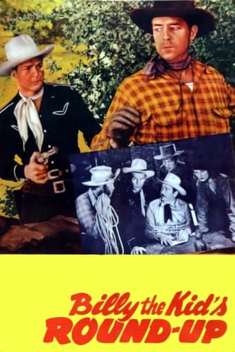 Poster of Billy The Kid's Round-Up