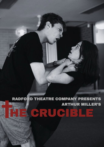 Poster film Radford Theatre Company Presents Arthur Miller's "The Crucible"
