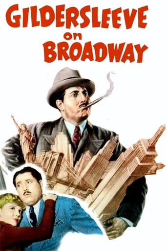 Poster för Gildersleeve on Broadway