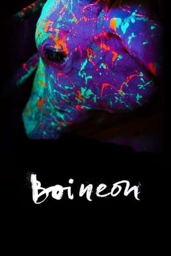 poster Neon Bull