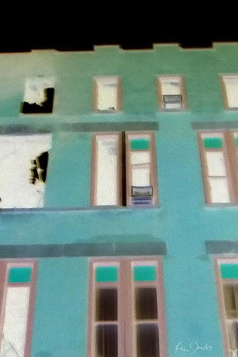 Brick Building with Red and Green Windows (2020)