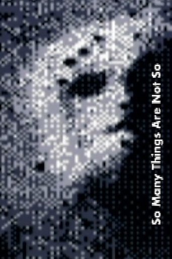 So Many Things Are Not So poster