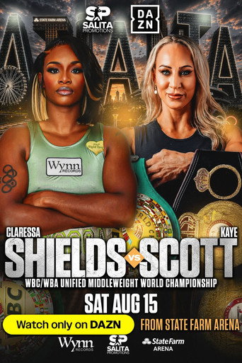 Cartell de Claressa Shields vs. Kaye Scott
