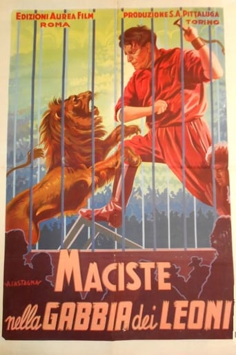 Poster för Maciste nella gabbia dei leoni