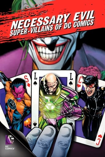 Poster of Maldad necesaria: Supervillanos de DC Comics