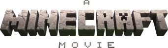 A Minecraft Movie logo