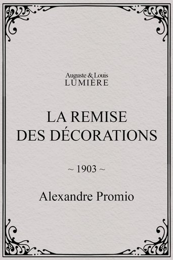 La remise des décorations (1903) La remise des décorations (1903)