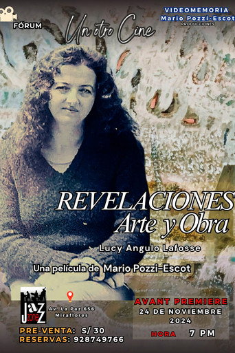 Cartell de Revelaciones. Arte y obra. Lucy Angulo Lafosse