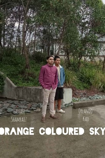Orange Coloured Sky poster