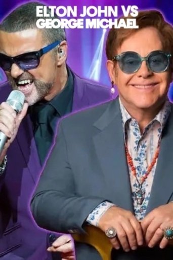 George Michael V Elton John poster