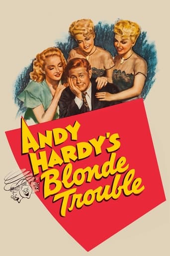 Poster för Andy Hardy och blondinerna