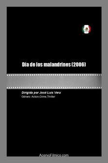 Día de los malandrines poster