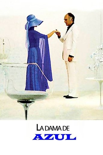 Poster of La dama de azul