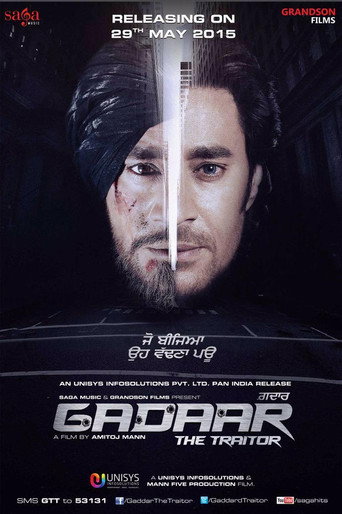 Poster for Gaddar - The Traitor
