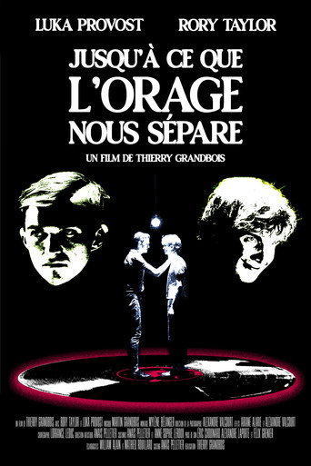 Jusqu’à ce que l’orage nous sépare poster