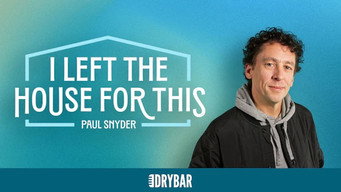 Episode 8 — Paul Snyder: I Left The House For This