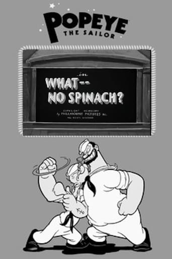 Poster för What - No Spinach?