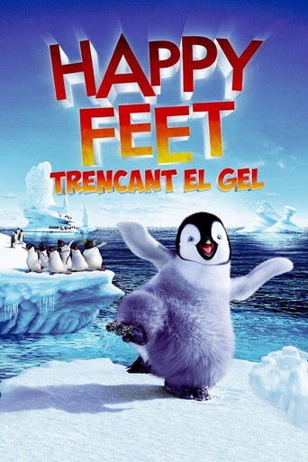 Cartell de Happy feet: Trencant el gel