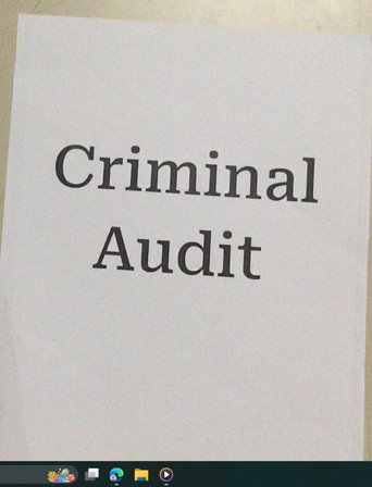 Criminal Audit