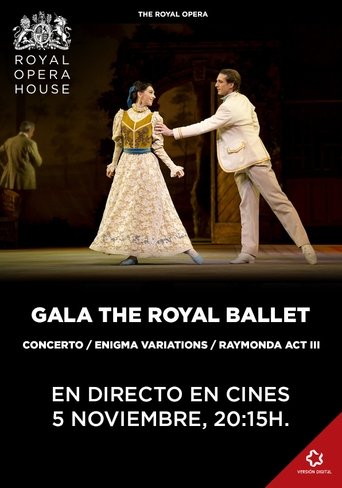 Poster of Concerto / Enigma Variations / Raymonda Act III (Royal Ballet)