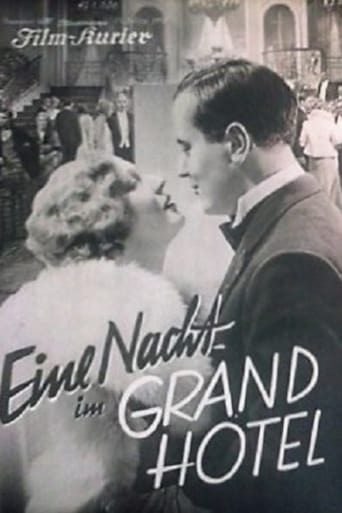 Poster of One Night at the Grand Hotel