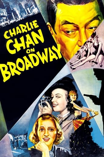 Poster för Charlie Chan på Broadway