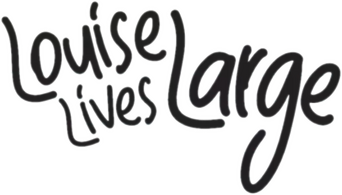 Louise Lives Large logo