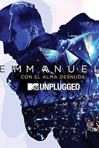 Emmanuel MTV Unplugged: Con el alma desnuda poster