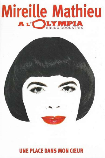 Mireille Mathieu - A l'olympia - Une place dans mon coeur poster