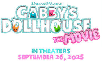Gabby's Dollhouse: The Movie logo