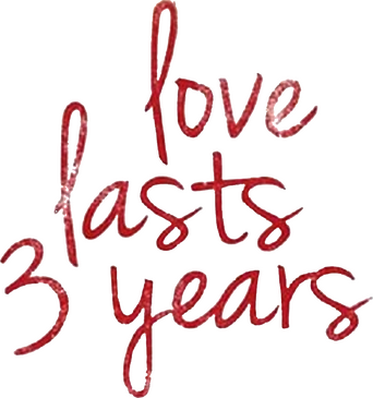 Love Lasts Three Years logo